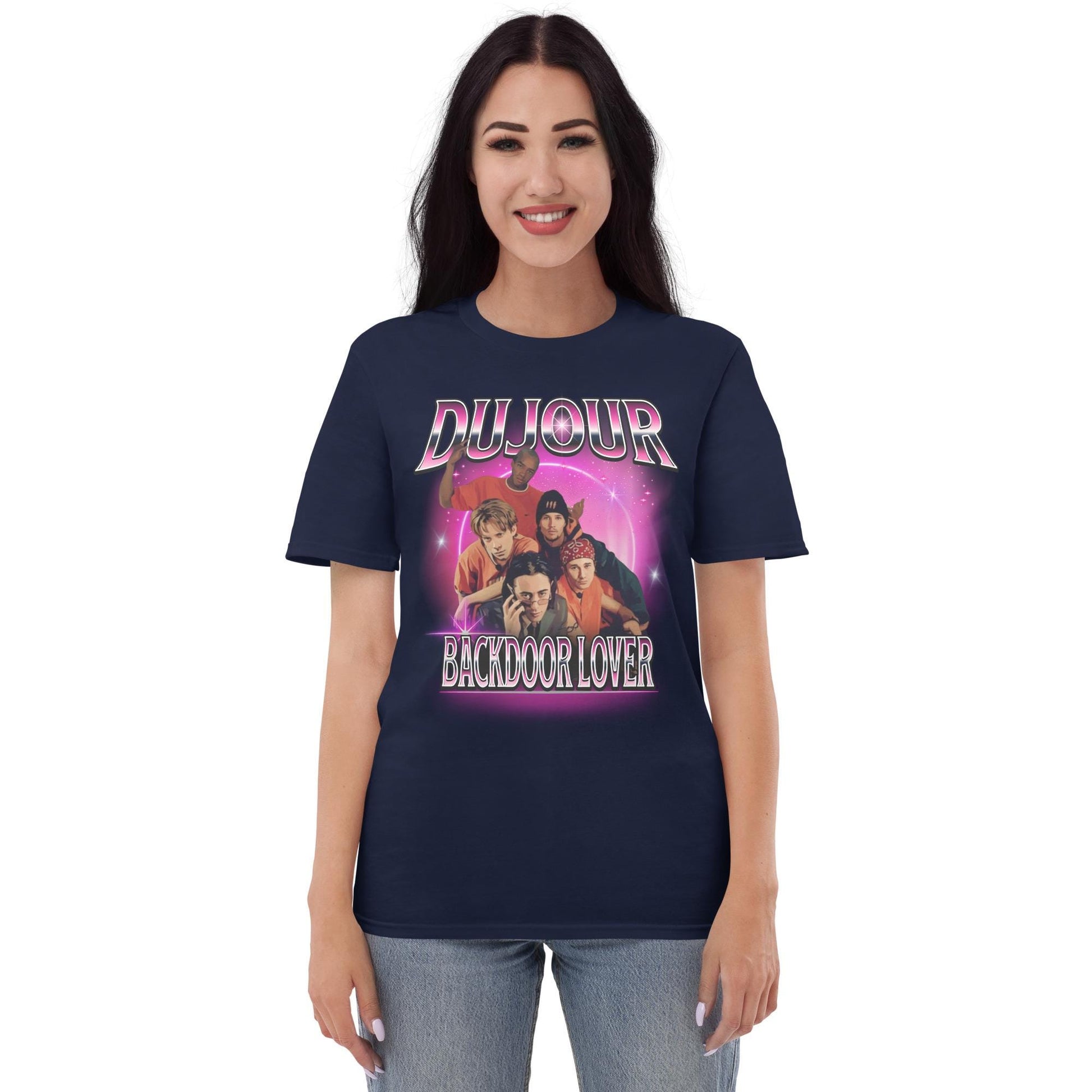 DUjour Band Shirt, Josie and the Pussycats Tribute, Backdoor Lover, Hilarious Y2K Parody, Alan Cumming Fans Gift, Cult Classic Movie Satire