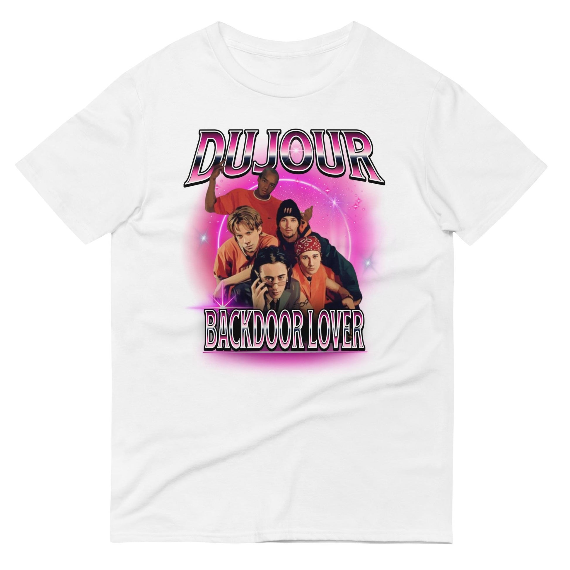 DUjour Band Shirt, Josie and the Pussycats Tribute, Backdoor Lover, Hilarious Y2K Parody, Alan Cumming Fans Gift, Cult Classic Movie Satire